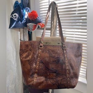 Patricia Nash Benvenuto Tote, NEVER BEEN USED, with original dust bag included